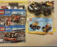 Set Lego Transportor motociclete + CREATOR ATV Turbo de curse
