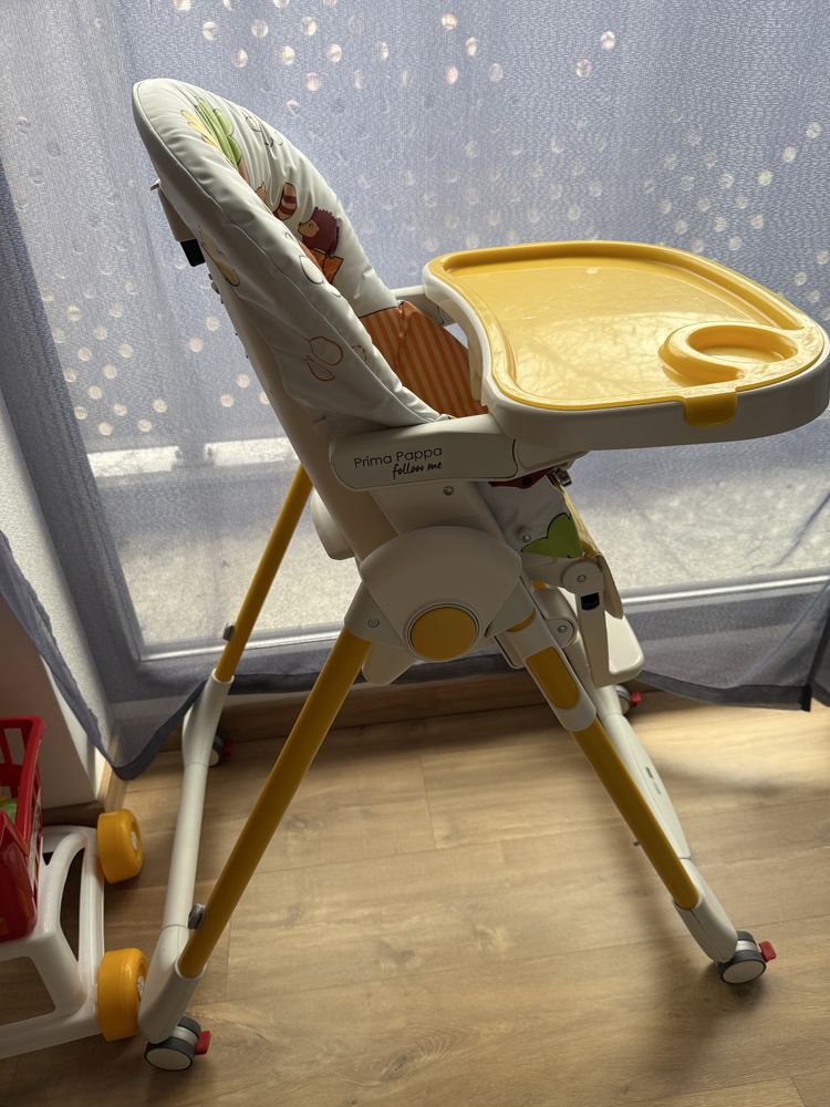 Стол за хранене Peg Perego Prima Pappa Follow me - Fox and Friends