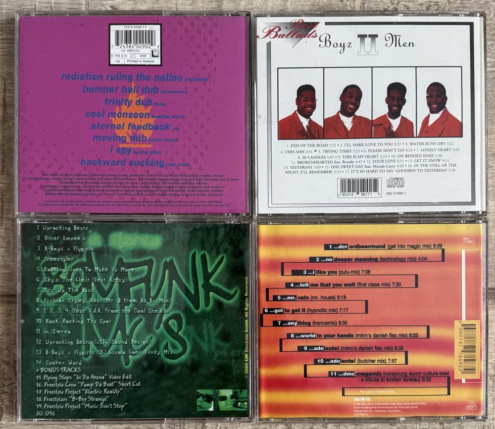 Pachet 11 Eurodance - Snap!/Robert Miles/Bomfunk MC’s/Culture Beat