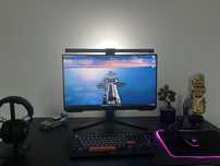 Set up complet Gaming (monitor, scaun, birou, casti, tastatura, mouse)