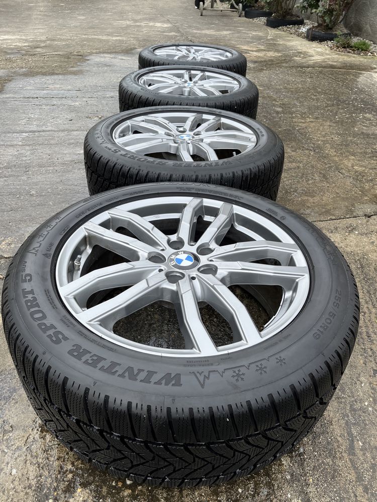 Jante originale BMW M+anvelope pe 19 pentru X6 X5 seria 5 6 7 F10