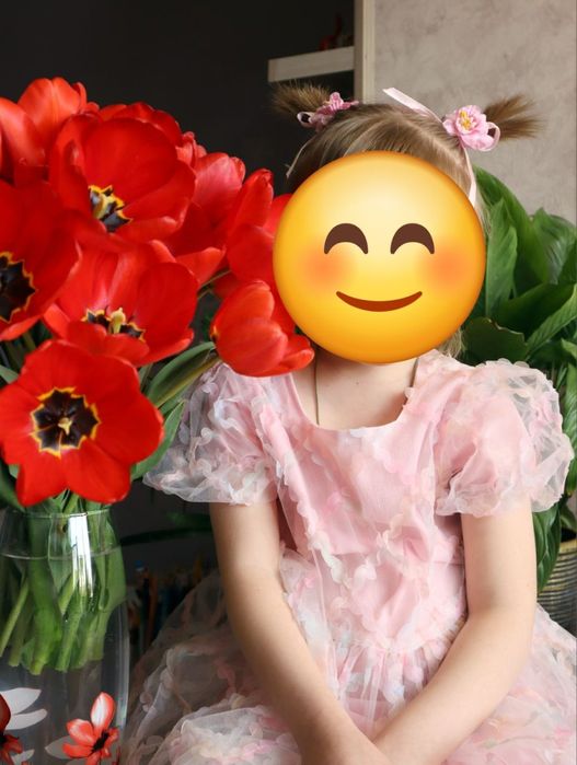 Платье на 4-6 лет