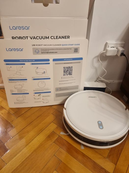 Aspirator robot cu mop, 6 moduri de curatare, Larrsar L10