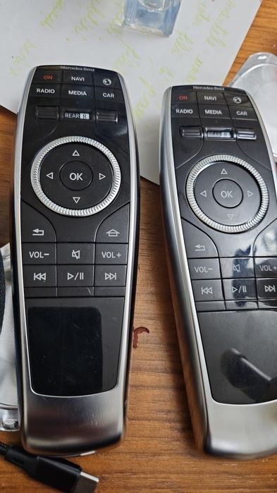 Dvd telecomenzi căști mercedes s clas w222