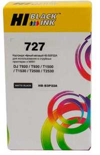 Картридж HP 727 Matte Black для DesignJet T1500/T2500/T920 B3P22A