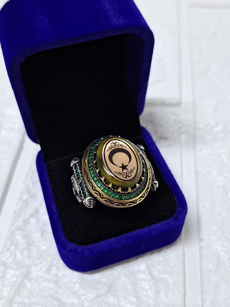 Мужские перстень из Турции,доставка по городу Алматы бесплатно