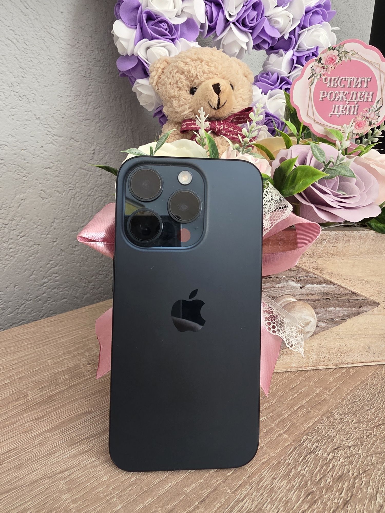 IPhone 15 Pro Titanium Blue 256 Gb