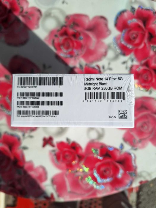 Xiaomi Redmi Note 14 Pro + 5G 256GB 8GB RAM