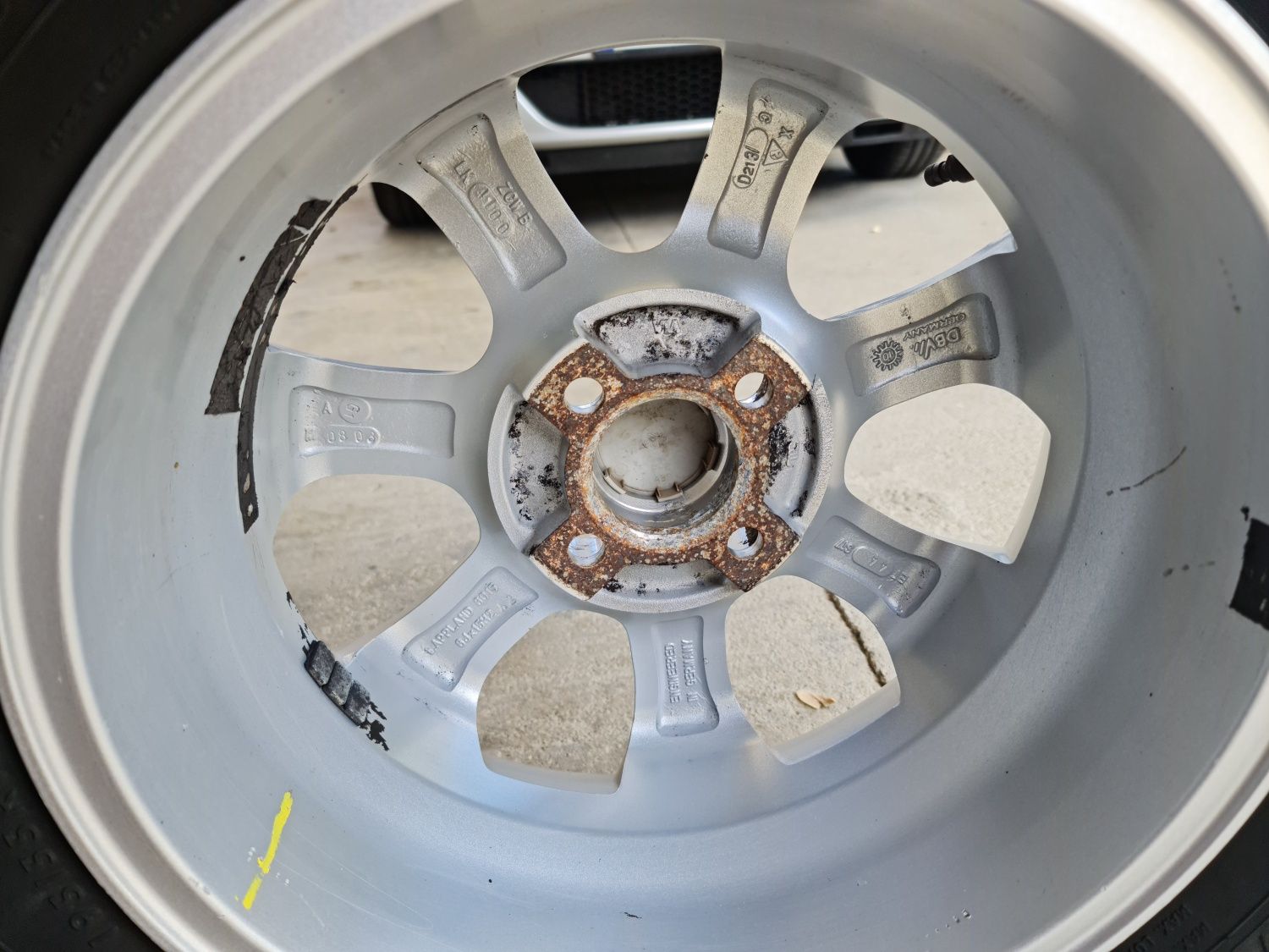 Set jante aliaj r15 4x100 pentru Logan Sandero Opel Renault