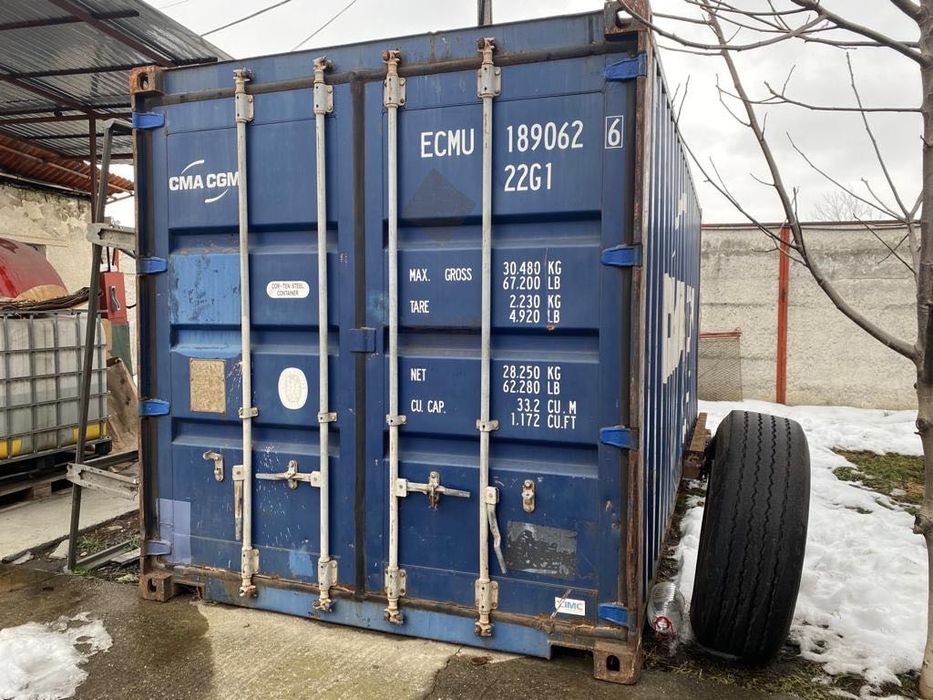 Container maritim/birou/vestiar