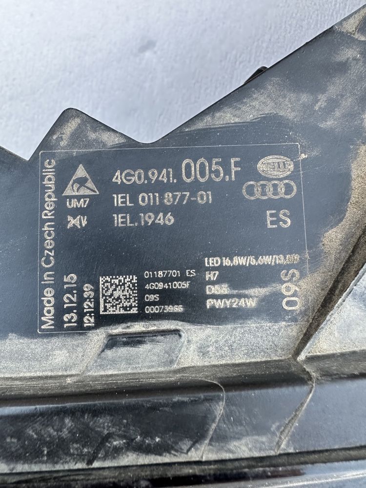 Vand far Audi A6 C7 4G 2016 OEM