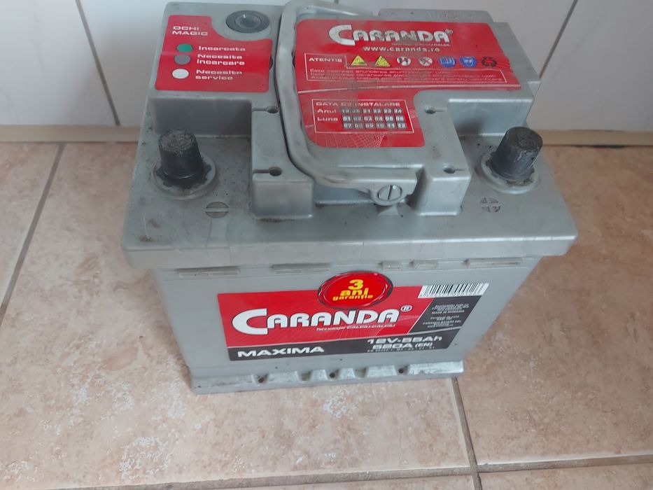 Vind baterie auto Caranda de 55 amperi aproape noua