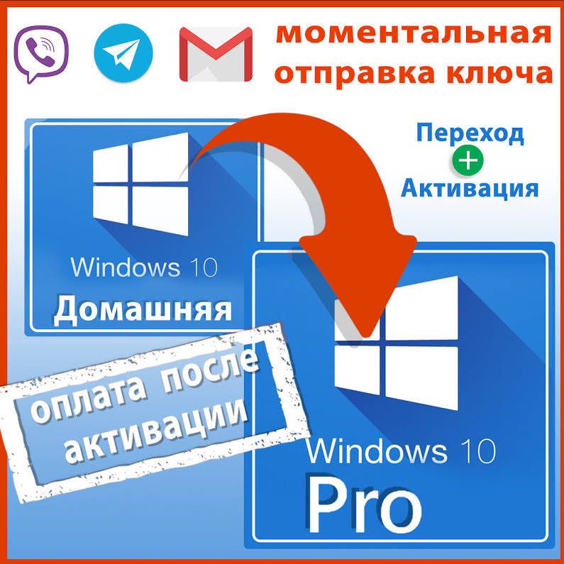 Лицензионные ключи Windows 10-11 PRO, Office 2019,21 PRO Mac OS