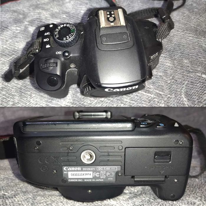 Vand camera foto DSLR Canon EOS 650 D cu accesorii