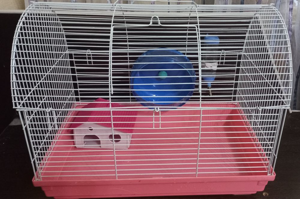 Клетка для мелких грызунов +оборудование