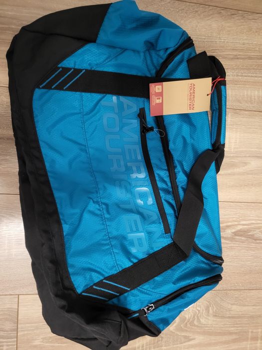 Geanta American Tourister Duffle Sport blue
