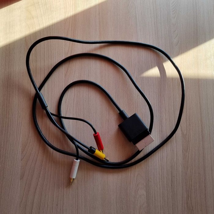 Cablu Xbox 360 Microsoft AV RCA Original
