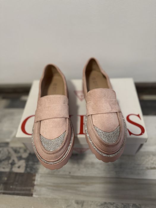 Mocasini roz dama