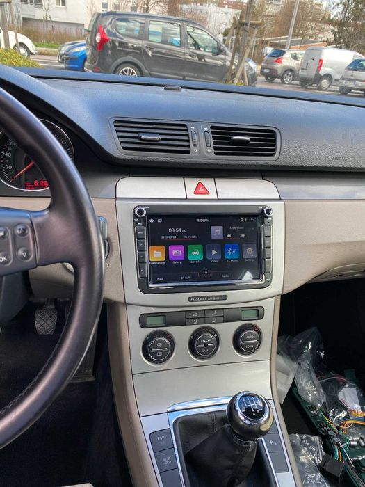 Navigatie GPS Android Volkswagen SEAT SKODA - QLed DSP CarPlay 4G