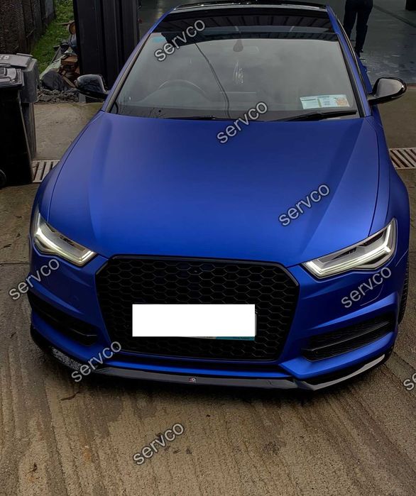 Prelungire bara fata Audi A6 C7 4G S-Line 2014- 2018 v1 - Maxton