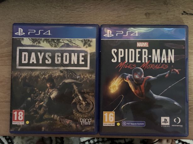 Spiderman si days gone ps4