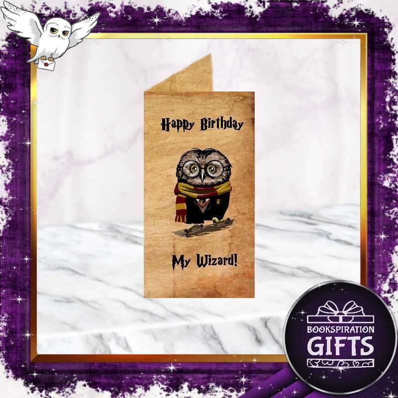 Картичка за рожден ден Хари Потър, Поздравителна картичка Доби