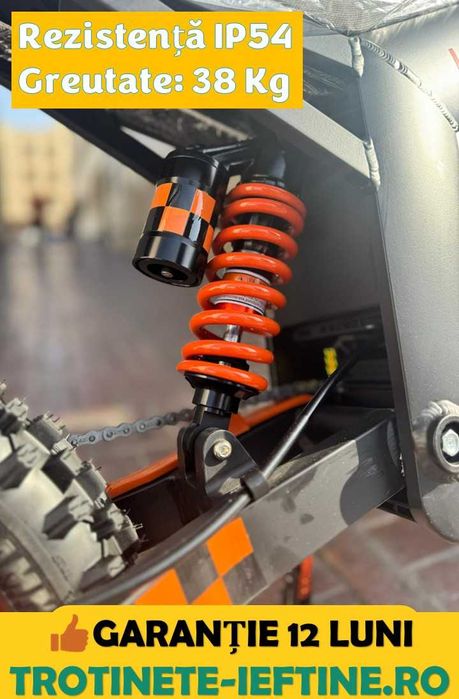 Trotineta-Moto Electrica Kugoo EV1, Baterie 21Ah, Greutate 38Kg