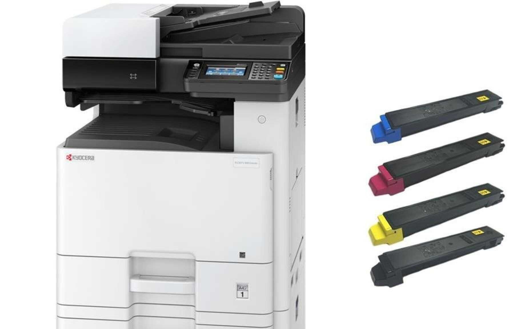 МФУ А3 Kyocera Ecosys M8124cidn лазерный цветной. Новый в упаковке!