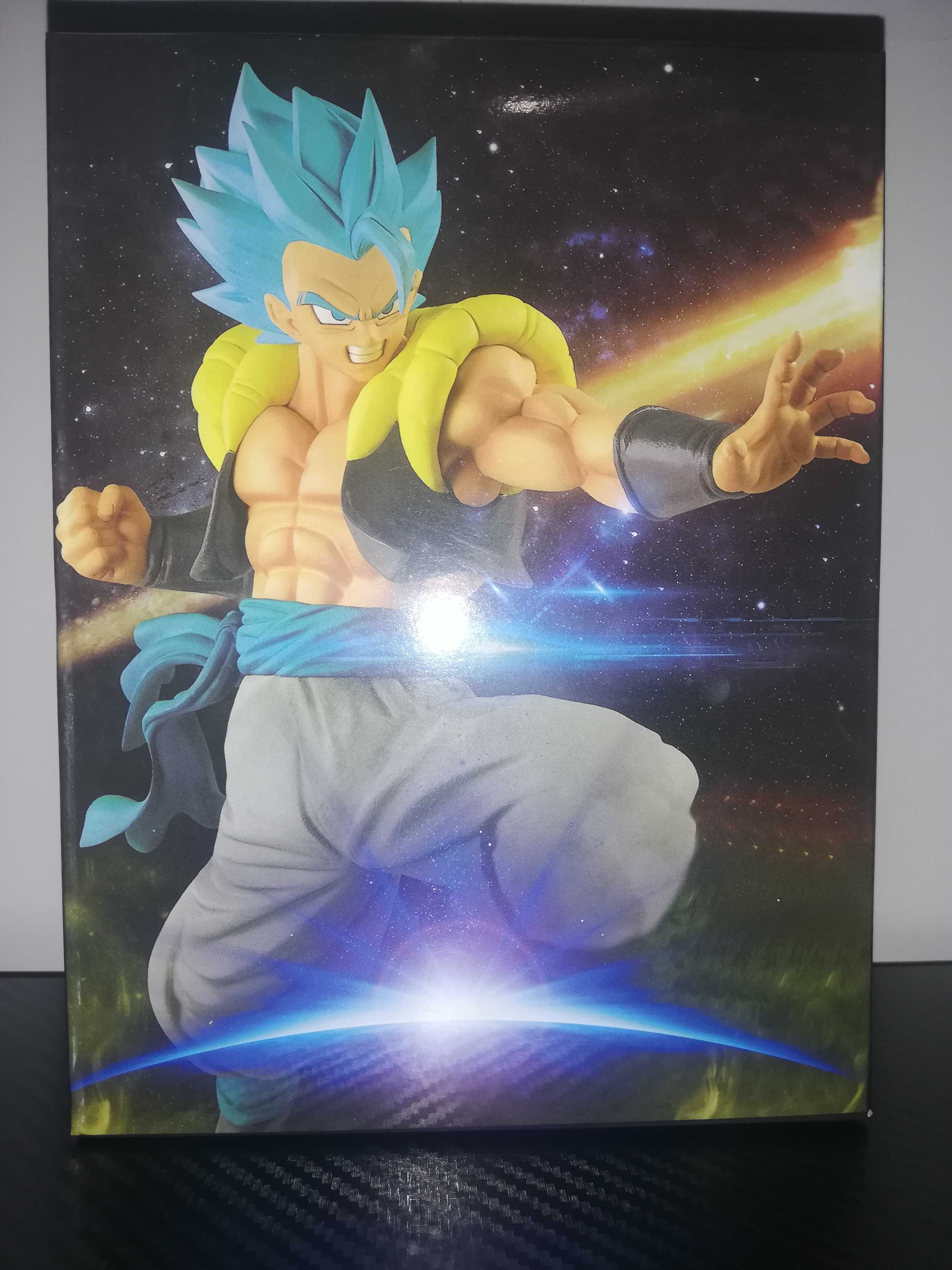 Figurina Gogeta Blue, 14 CM(fara stand, cu stand 20+)