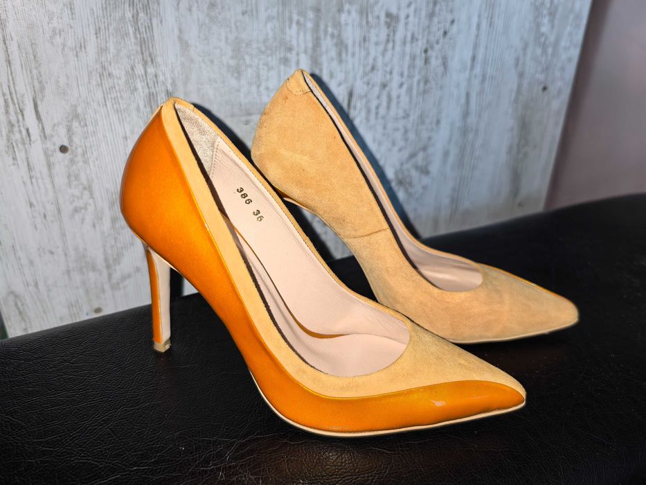 Официални обувки Gio естествена кожа