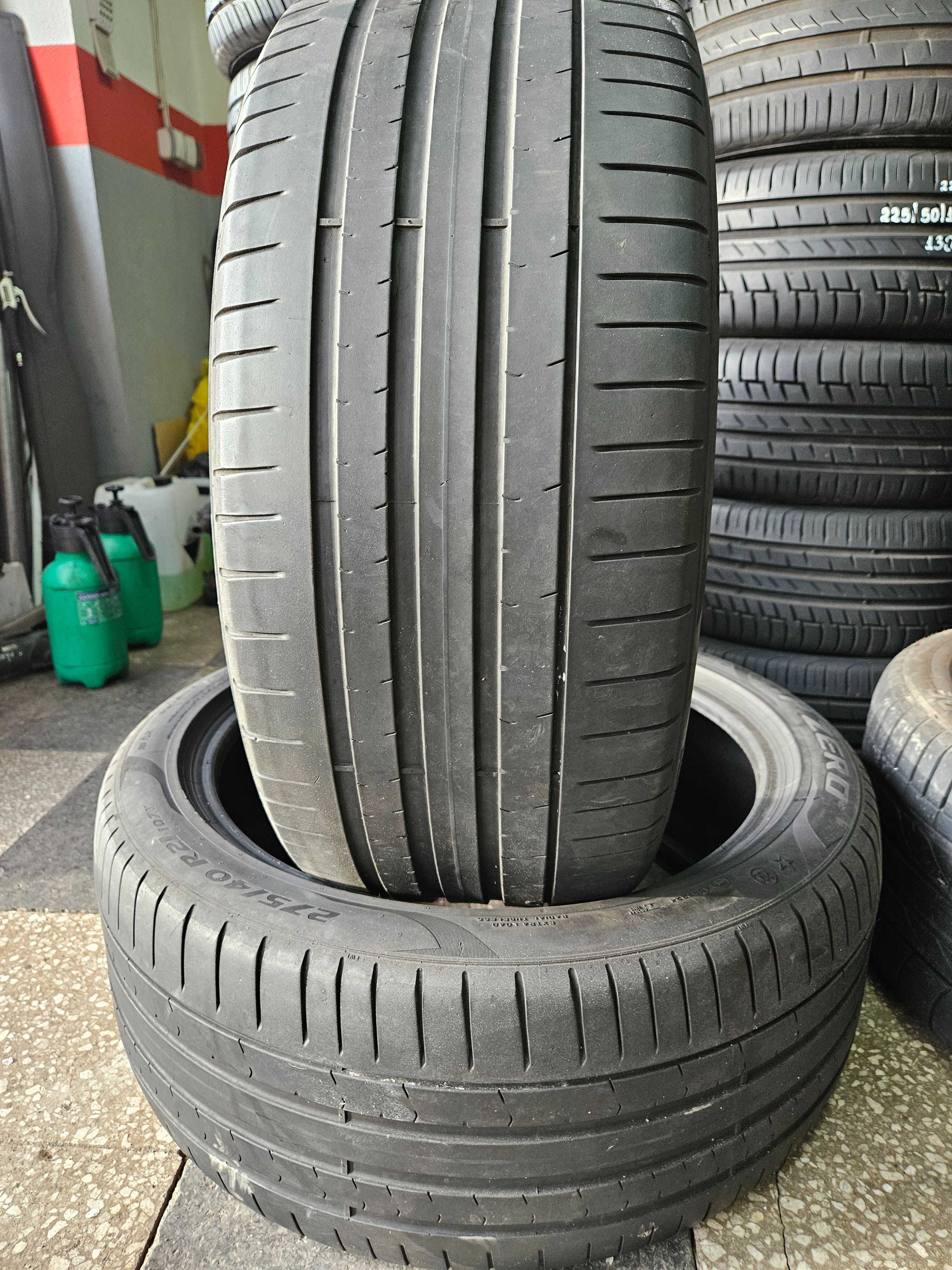 2бр 275/40/21 PIRELLI RFT 4,5мм грайфер дот:21г безплатен монтаж