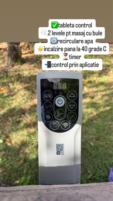 Jacuzzi gonflabil Bestway Lay Z Rome Smart Spa