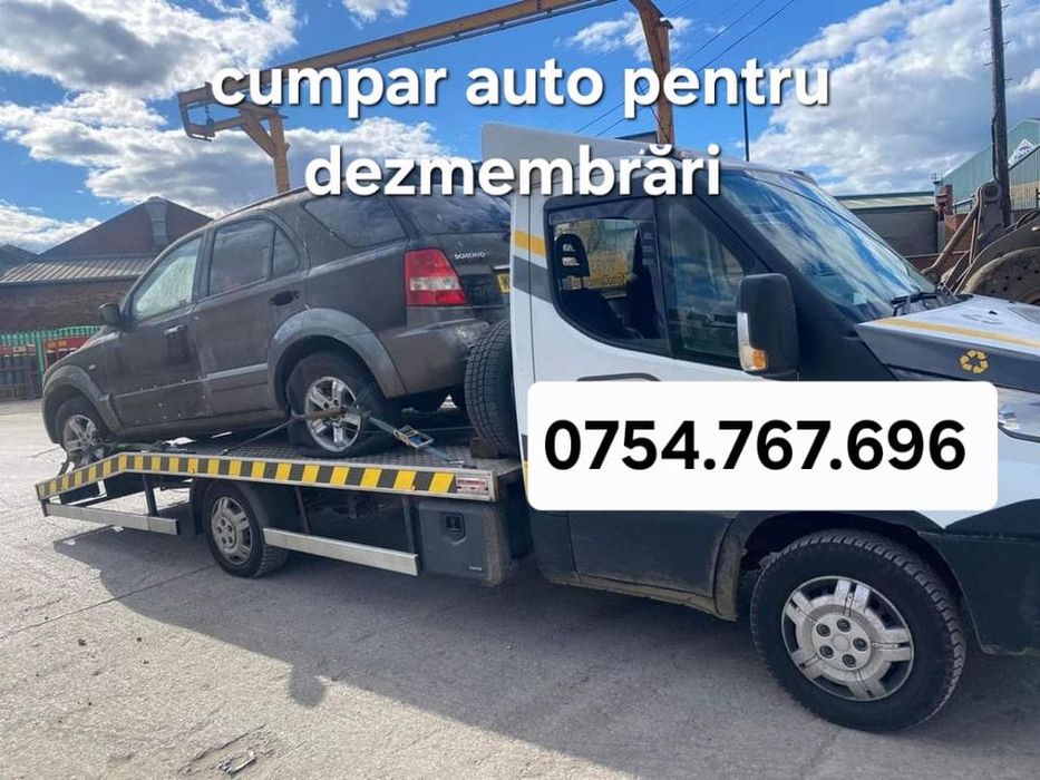 Servicii de colectare mașini auto rable scoase din uz.