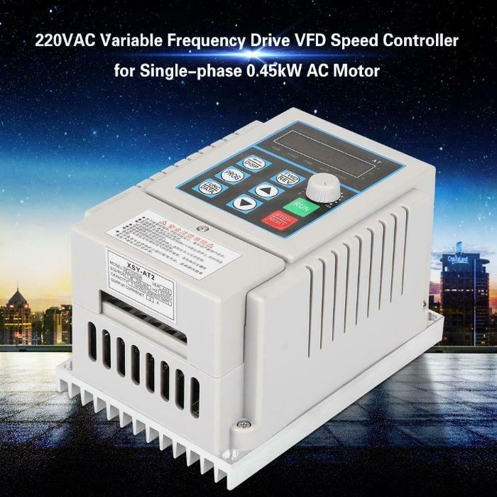 ANIMABG Честотен инвертор 0.75 kW Frequency Drive VFD