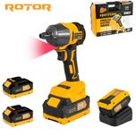 Autofiletanta cu impact pe acumulator ROTOR RIW21, 21 V /3 Ah, 320