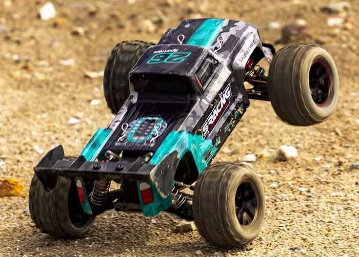 Тръги JJRC Q146 1:14, brushed, 50км\ч, Син