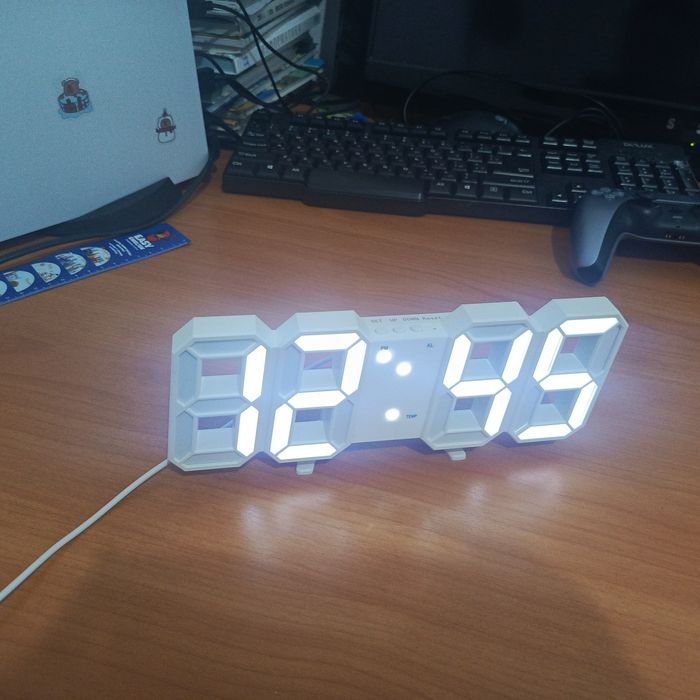 3D LED настольные часы