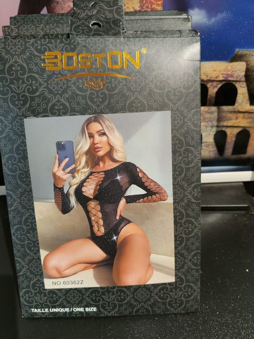 Costum sexy deluxe, lenjerie sexy mărime unica