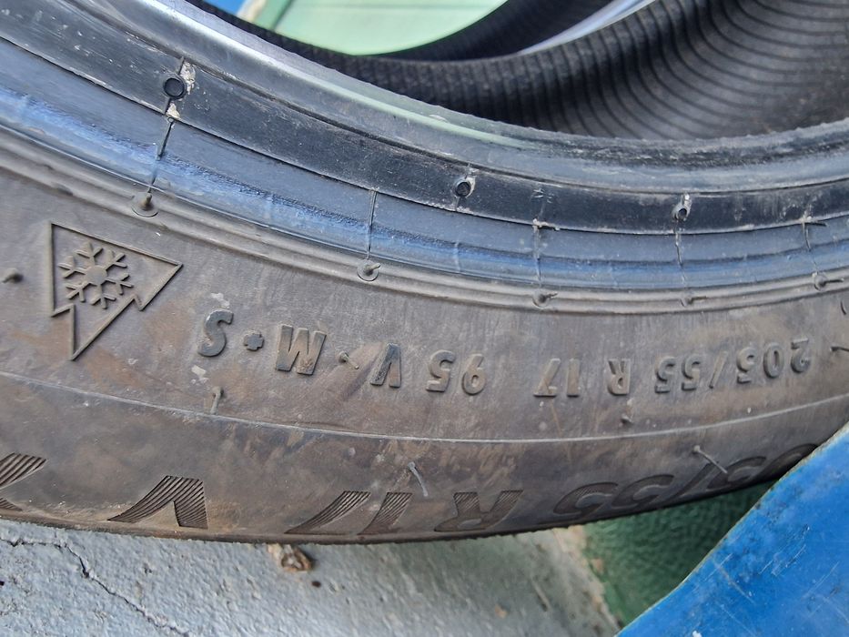Anvelope 205/55R17 marca Continental, DOT 2024,M+S