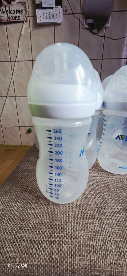 Biberon Philips Avent set 2 sticle cu tetina