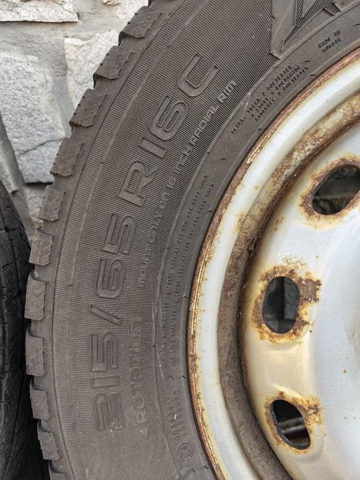 215/65/16c  гуми с джанти