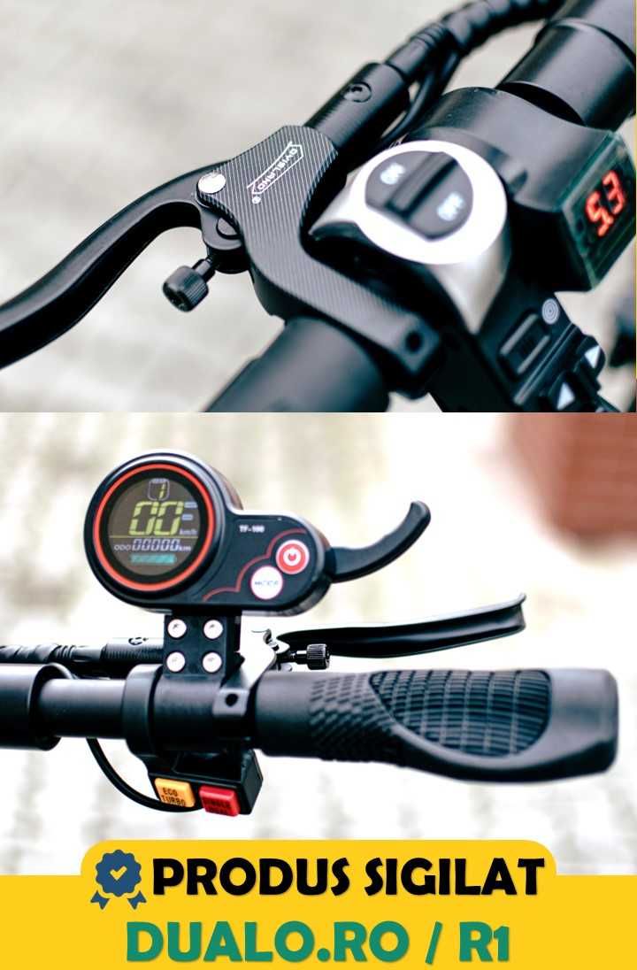 Trotineta Electrica R1, 90km/h autonomie 100km, Dual Motor Tubeless