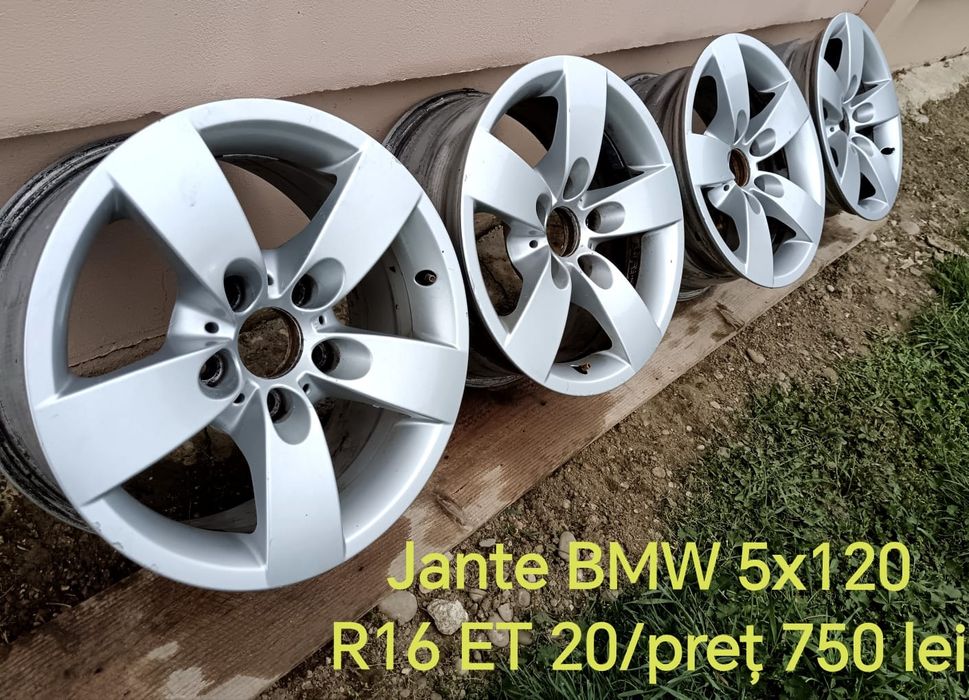 Set de roti BMW cu anvelope de iarna, jante,rezerva slim, bari transve