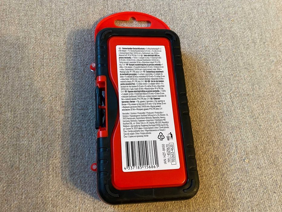 Set chei tubulare cu crichet pentru mecanica fina - noi