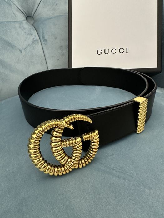 Curea Gucci, noua, piele, cutie si saculet