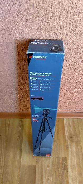 Nivela Laser Parkside cu trepied