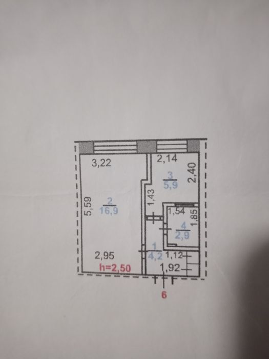 Продам 1 ком квартиру