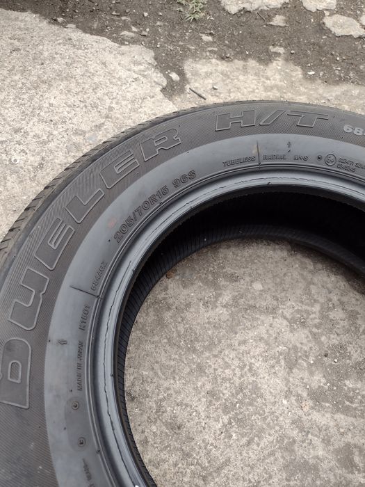 Перфектни 4бр.205/70/15 Bridgestone Dueler H/T dot1017