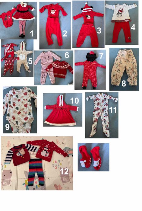 Коледни Дрешки от 0 до 2 години