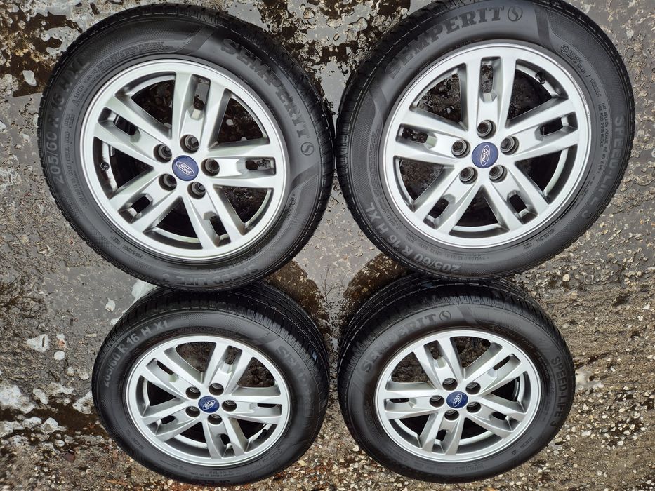 4бр алуминиеви джанти за Форд канект,мондео,фокус/ 6.5ж Х16/ ет50/